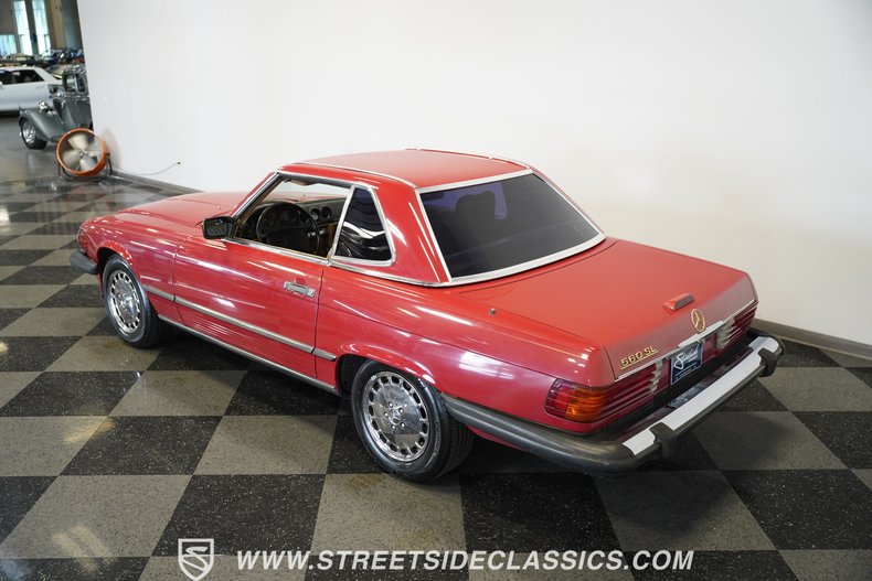 Mercedes-benz-560sl-1989-Signal-Red-Tan-28