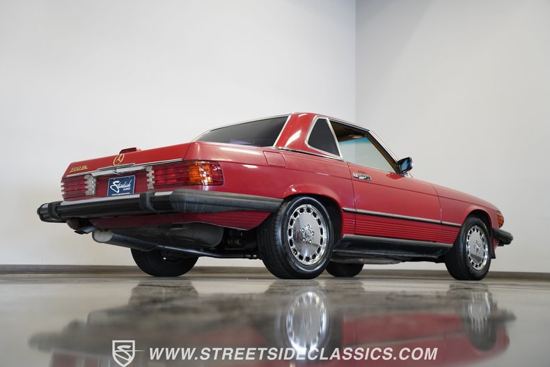 Mercedes-benz-560sl-1989-Signal-Red-Tan-29