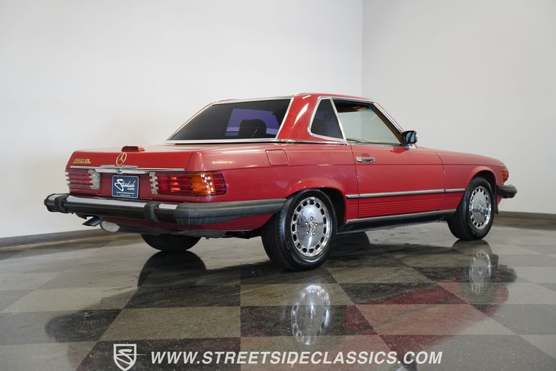 Mercedes-benz-560sl-1989-Signal-Red-Tan-30