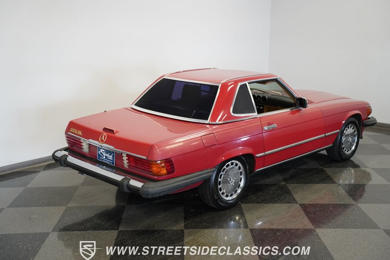 Mercedes-benz-560sl-1989-Signal-Red-Tan-31