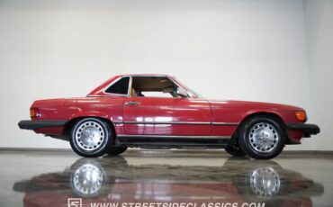 Mercedes-benz-560sl-1989-Signal-Red-Tan-34