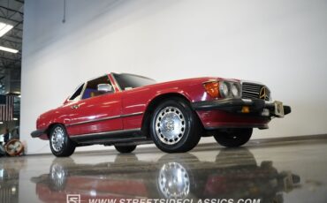 Mercedes-benz-560sl-1989-Signal-Red-Tan-35
