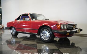 Mercedes-benz-560sl-1989-Signal-Red-Tan-36