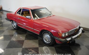 Mercedes-benz-560sl-1989-Signal-Red-Tan-37