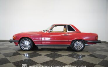 Mercedes-benz-560sl-1989-Signal-Red-Tan