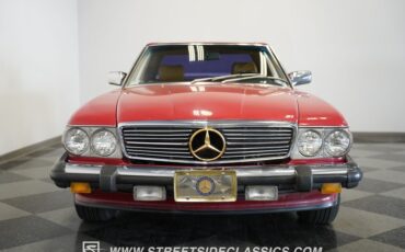 Mercedes-benz-560sl-1989-Signal-Red-Tan-38