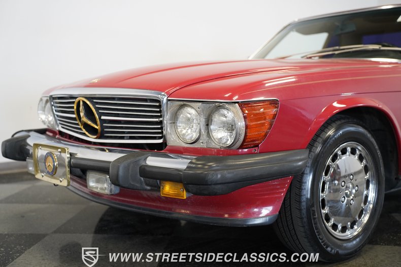 Mercedes-benz-560sl-1989-Signal-Red-Tan-40