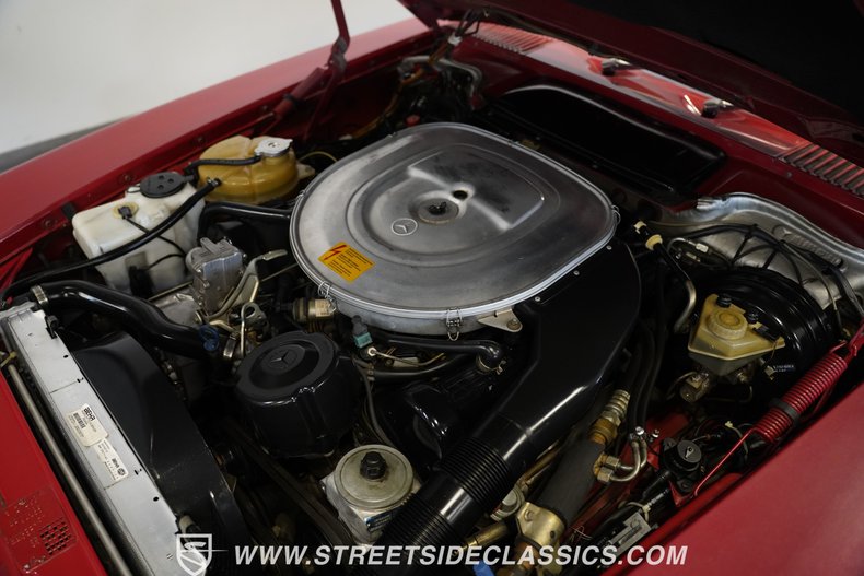 Mercedes-benz-560sl-1989-Signal-Red-Tan-42