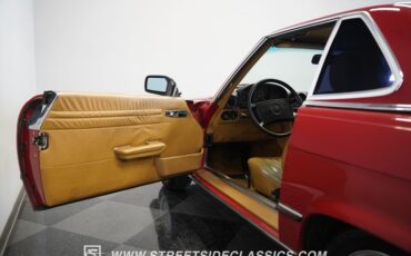 Mercedes-benz-560sl-1989-Signal-Red-Tan-44