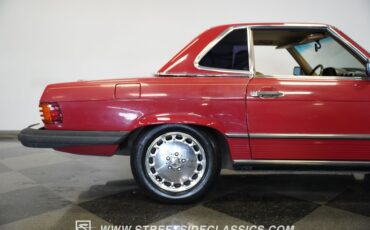 Mercedes-benz-560sl-1989-Signal-Red-Tan-5
