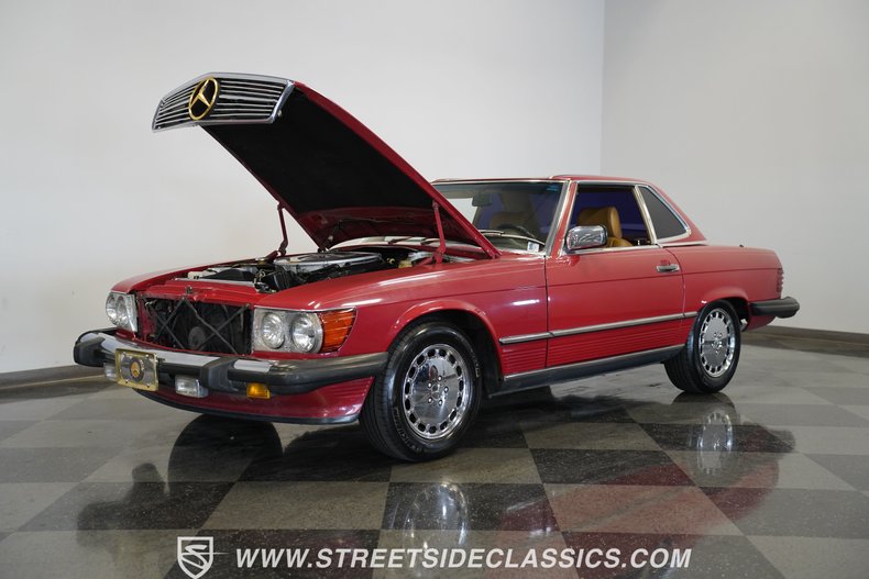 Mercedes-benz-560sl-1989-Signal-Red-Tan-7