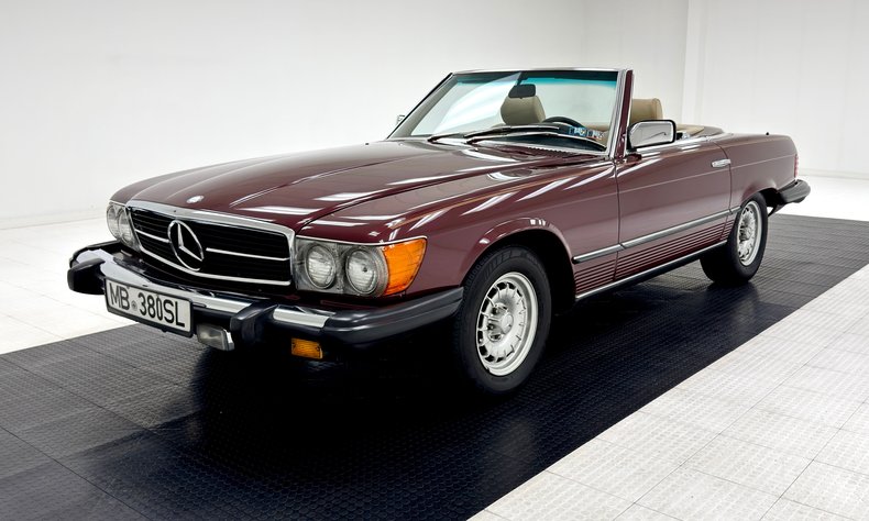 Mercedes-benz-Other-1985-Cabernet-Red-Metalli-Beige-1