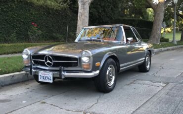 Mercedes-benz-Sl-class-1969-Anthracite-Grey-172-Red-Leather-299-9