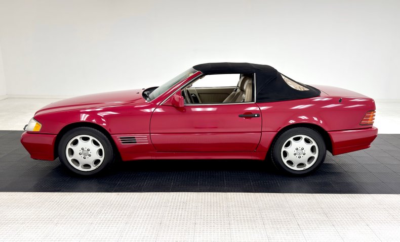 Mercedes-benz-Sl500-1995-Imperial-Red-Parchment-1