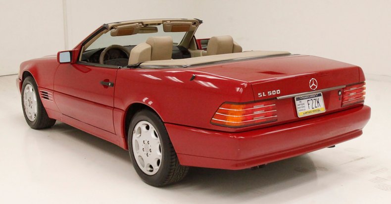 Mercedes-benz-Sl500-1995-Imperial-Red-Parchment-3