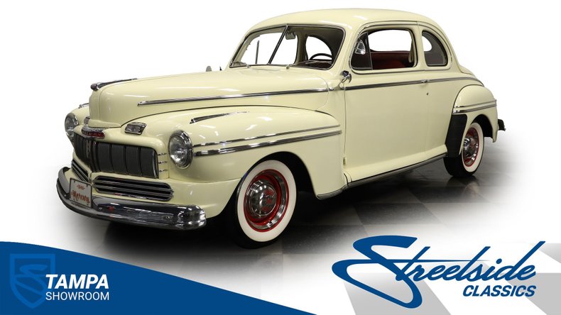 Mercury-Coupe-1946-Light-Yellow-Dark-Red-7