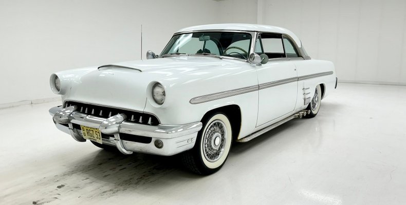Mercury-Monterey-1953-White-Maroon-46