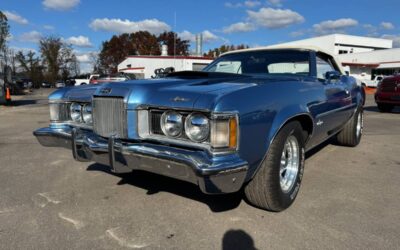 Mercury cougar convertible coupe 1973