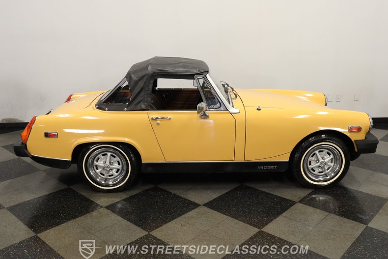Mg-Midget-1977-Golden-Rod-Yellow-Saddle-10