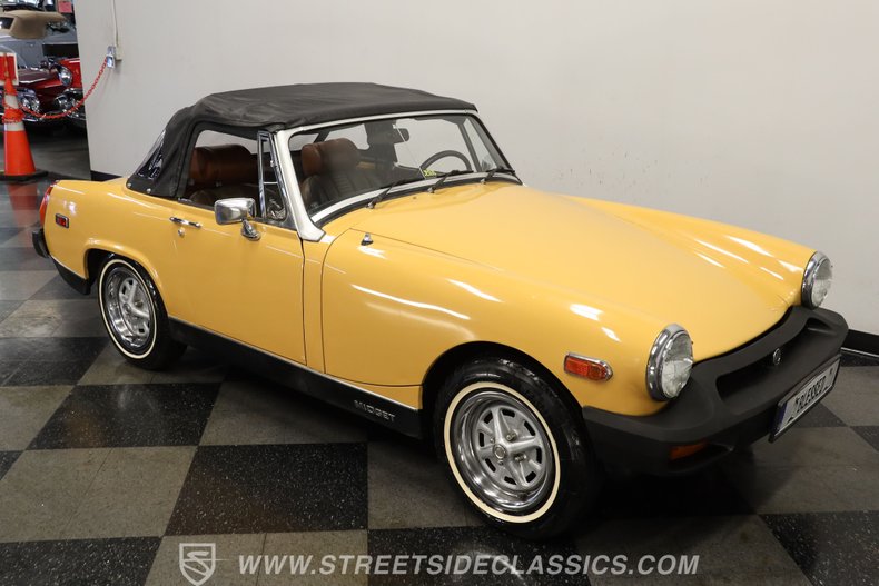 Mg-Midget-1977-Golden-Rod-Yellow-Saddle-11