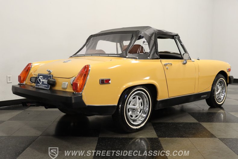 Mg-Midget-1977-Golden-Rod-Yellow-Saddle-21