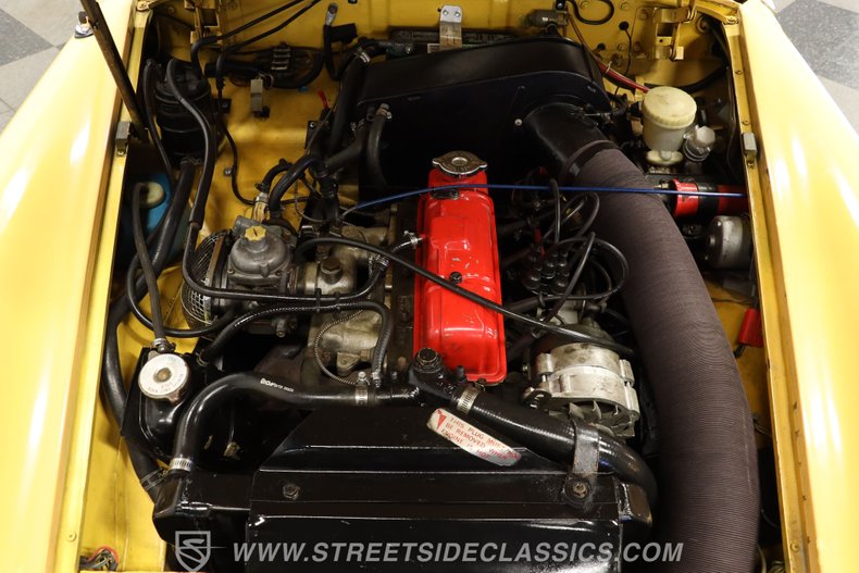 Mg-Midget-1977-Golden-Rod-Yellow-Saddle-41