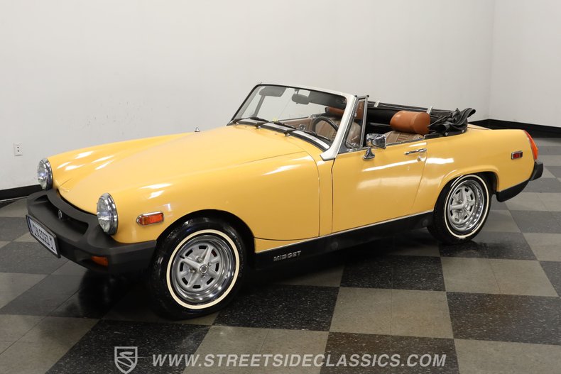 Mg-Midget-1977-Golden-Rod-Yellow-Saddle-44