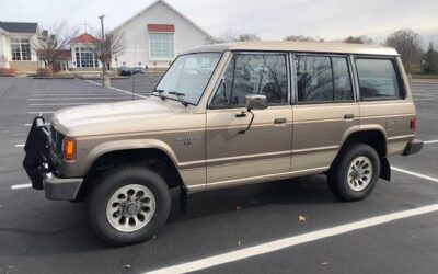 Mitsubishi montero 1991