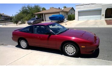 Nissan-240sx-1990-Bergundy-gray-2