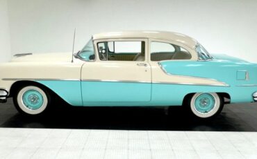 Oldsmobile-88-1955-Aqua-Beige-7