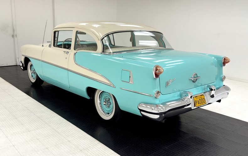 Oldsmobile-88-1955-Aqua-Beige-8