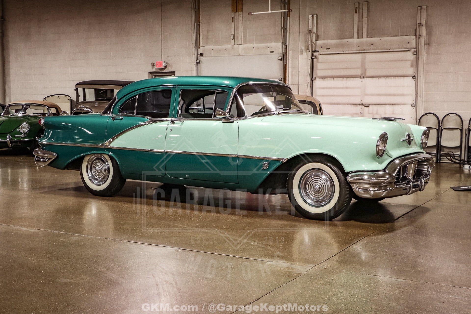 Oldsmobile-Other-1956-Green-Green-1