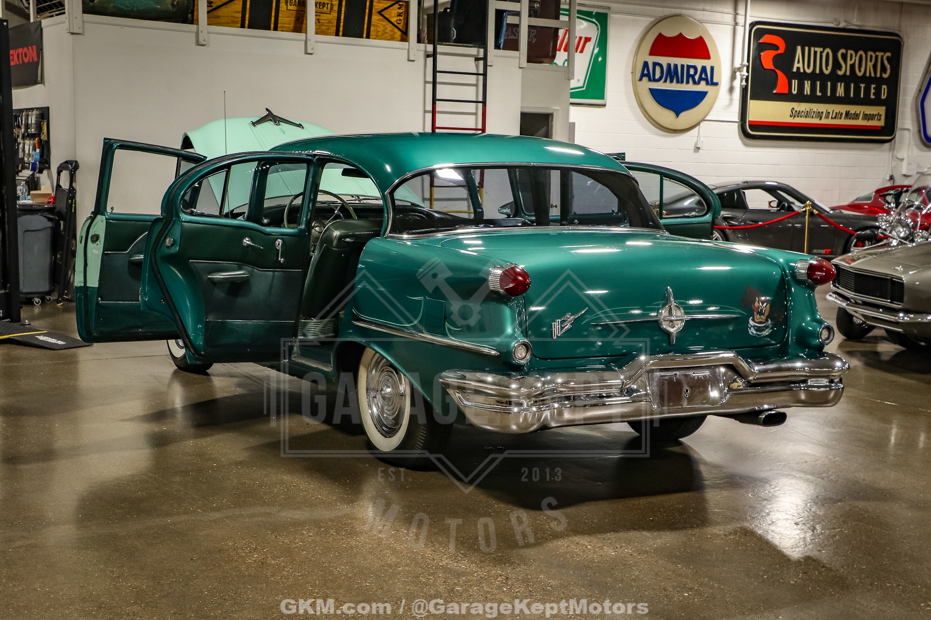 Oldsmobile-Other-1956-Green-Green-14
