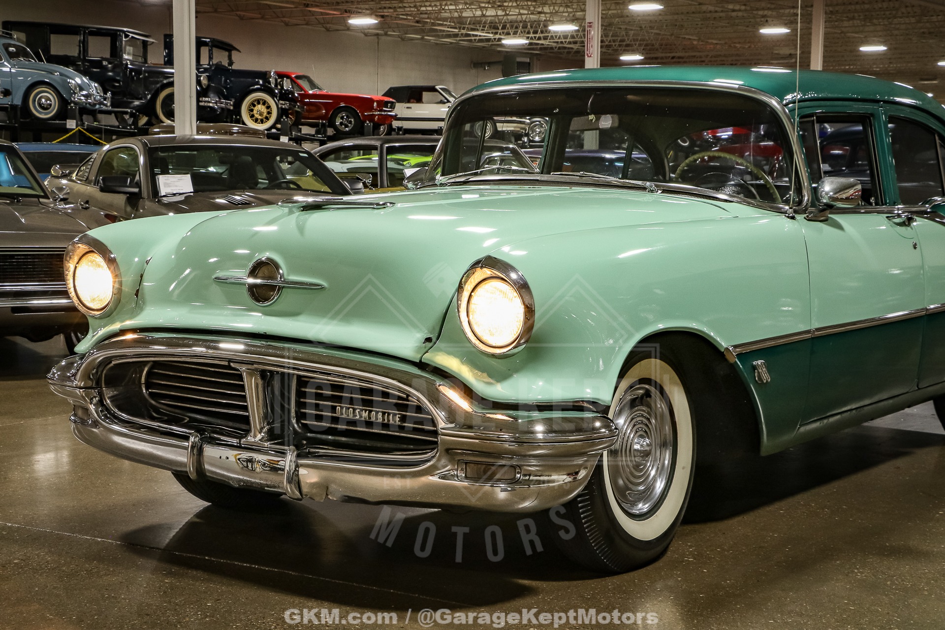 Oldsmobile-Other-1956-Green-Green-2
