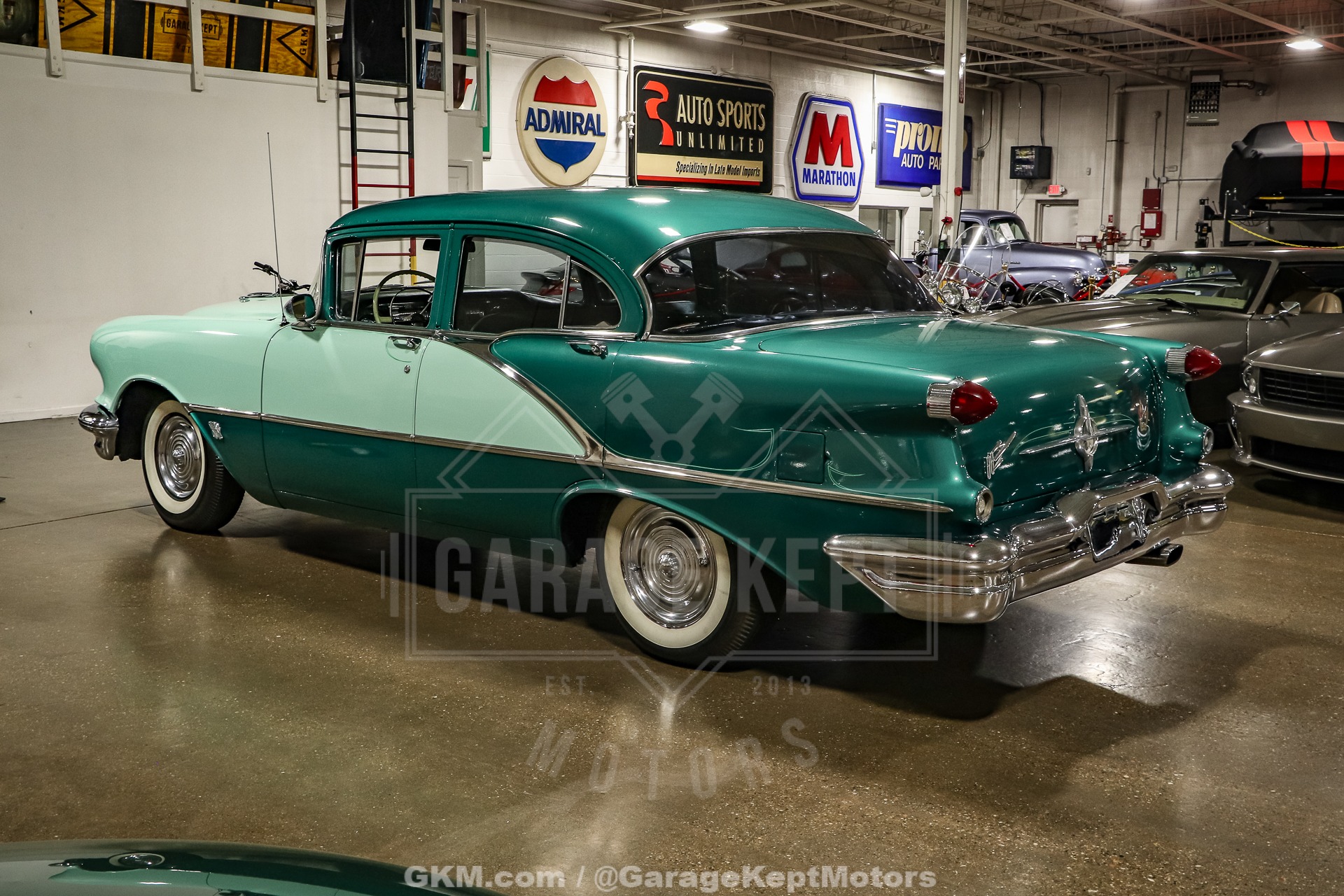 Oldsmobile-Other-1956-Green-Green-22