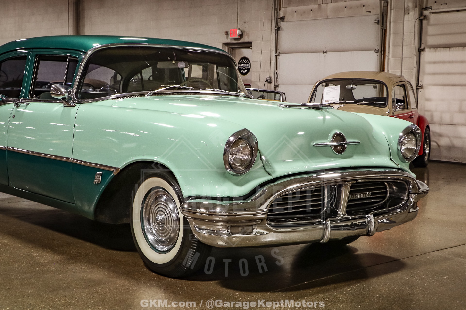 Oldsmobile-Other-1956-Green-Green-23
