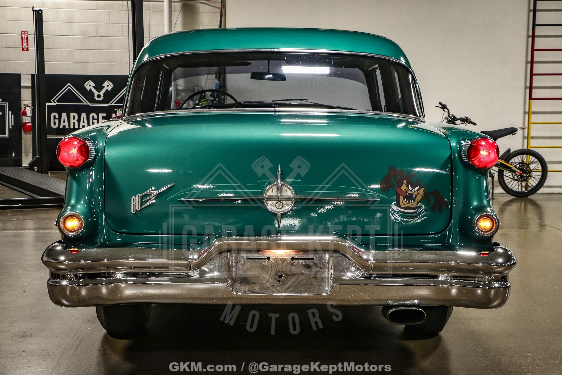 Oldsmobile-Other-1956-Green-Green-27