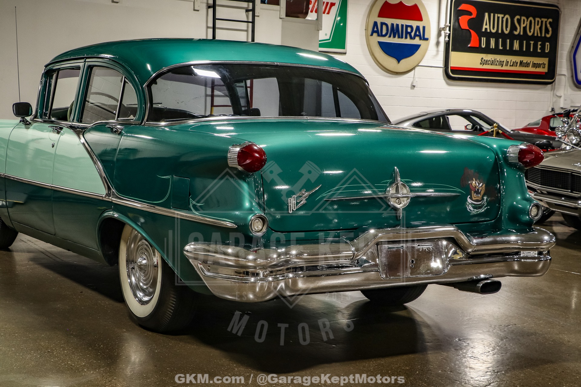 Oldsmobile-Other-1956-Green-Green-29