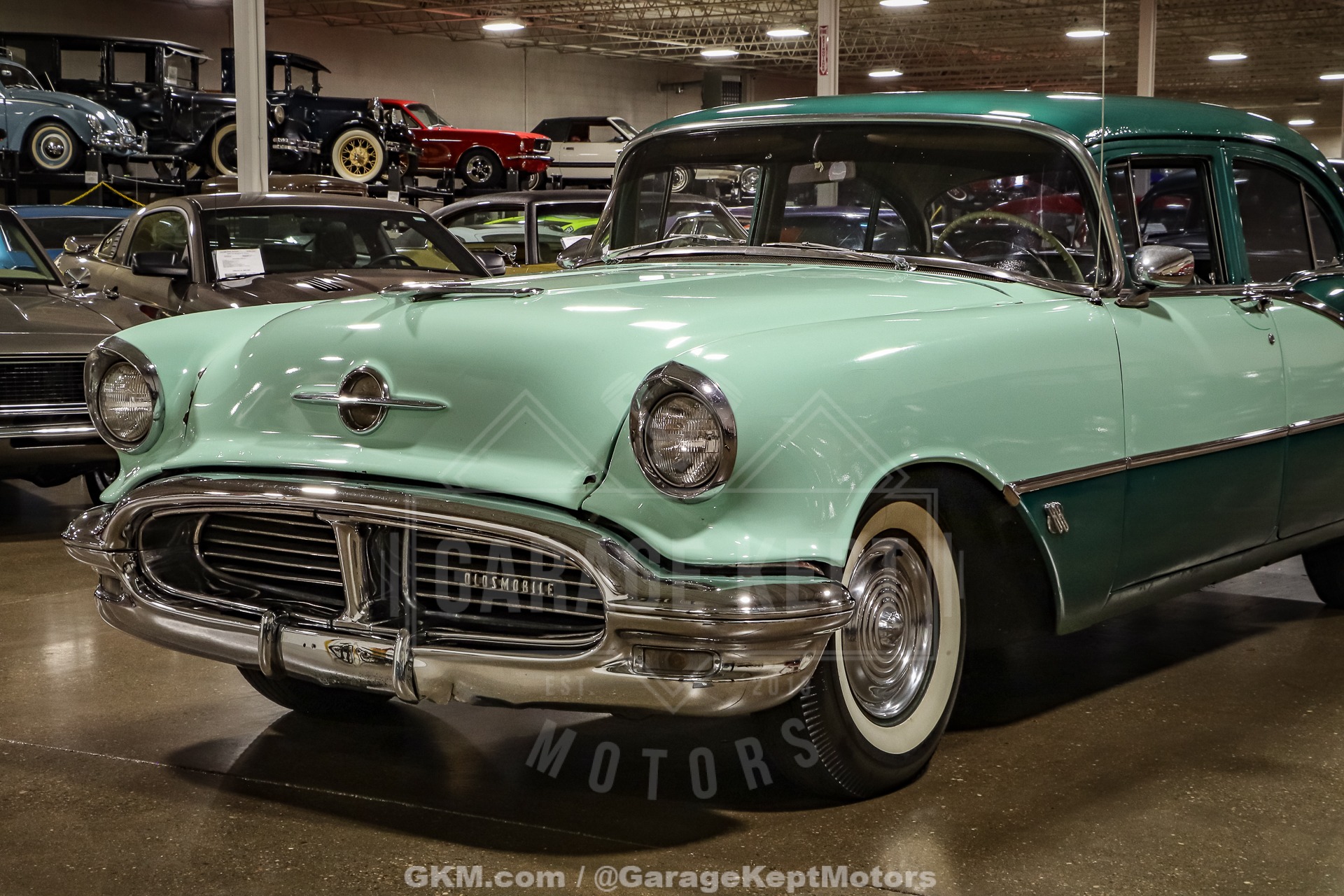 Oldsmobile-Other-1956-Green-Green-3