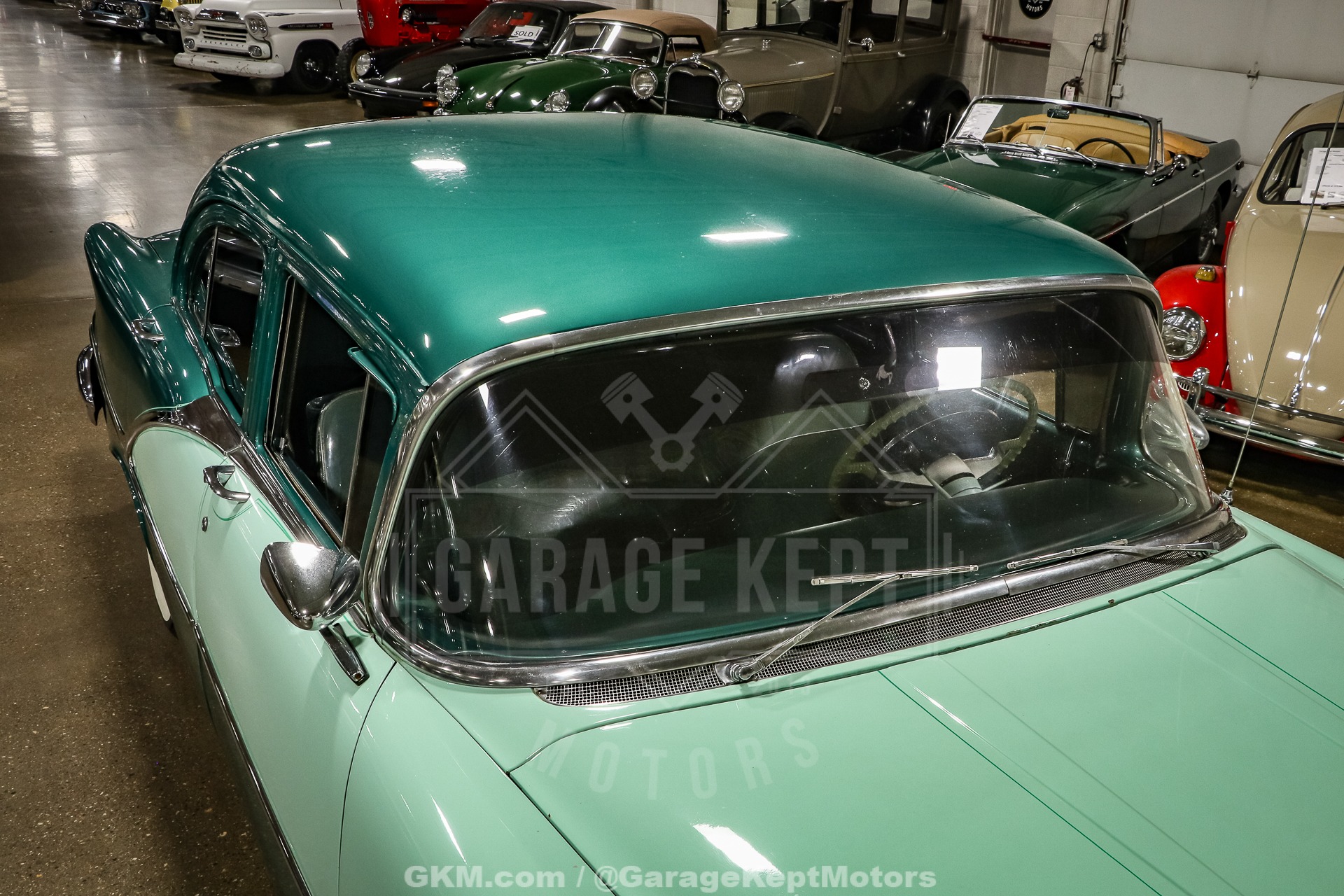 Oldsmobile-Other-1956-Green-Green-32