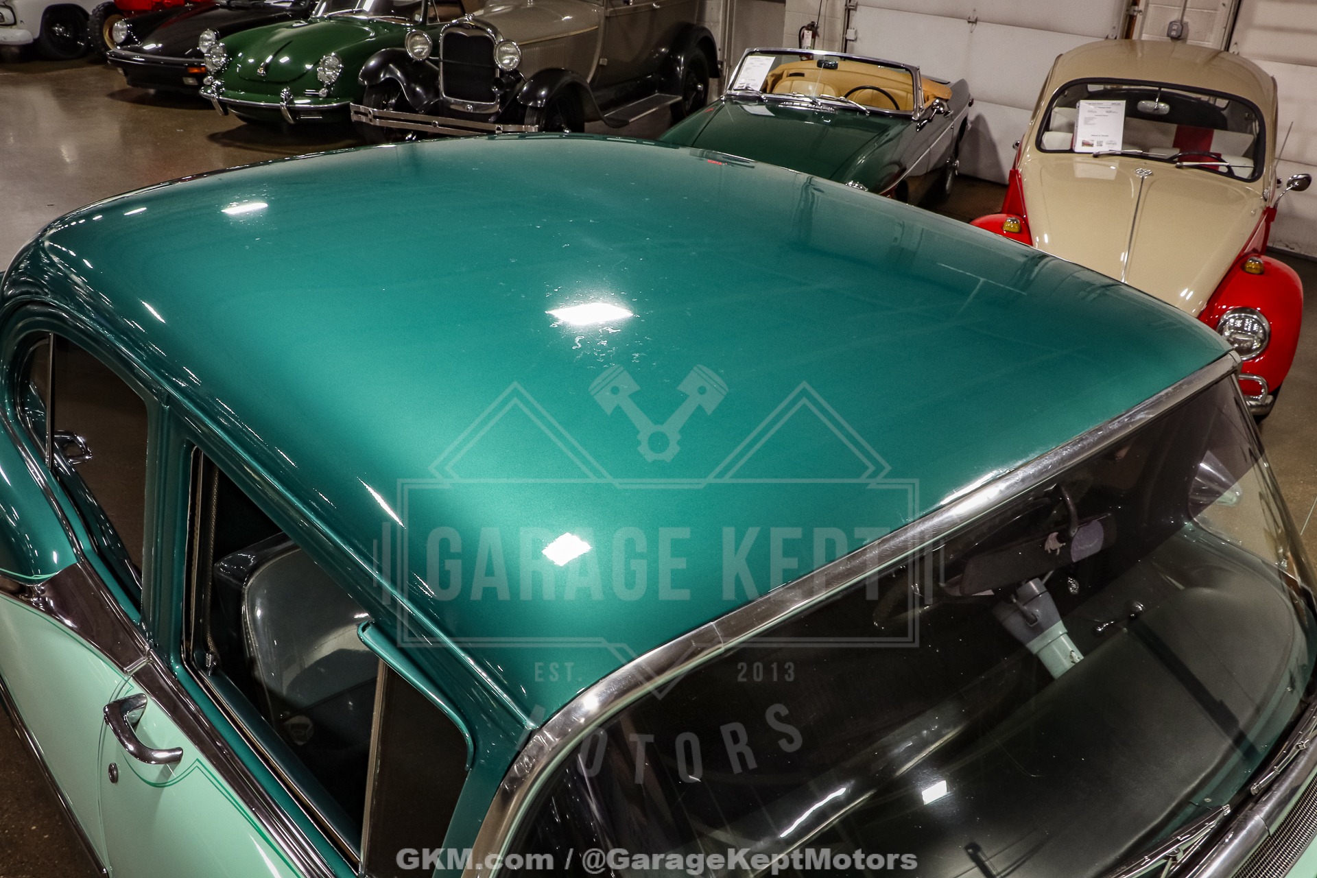 Oldsmobile-Other-1956-Green-Green-33
