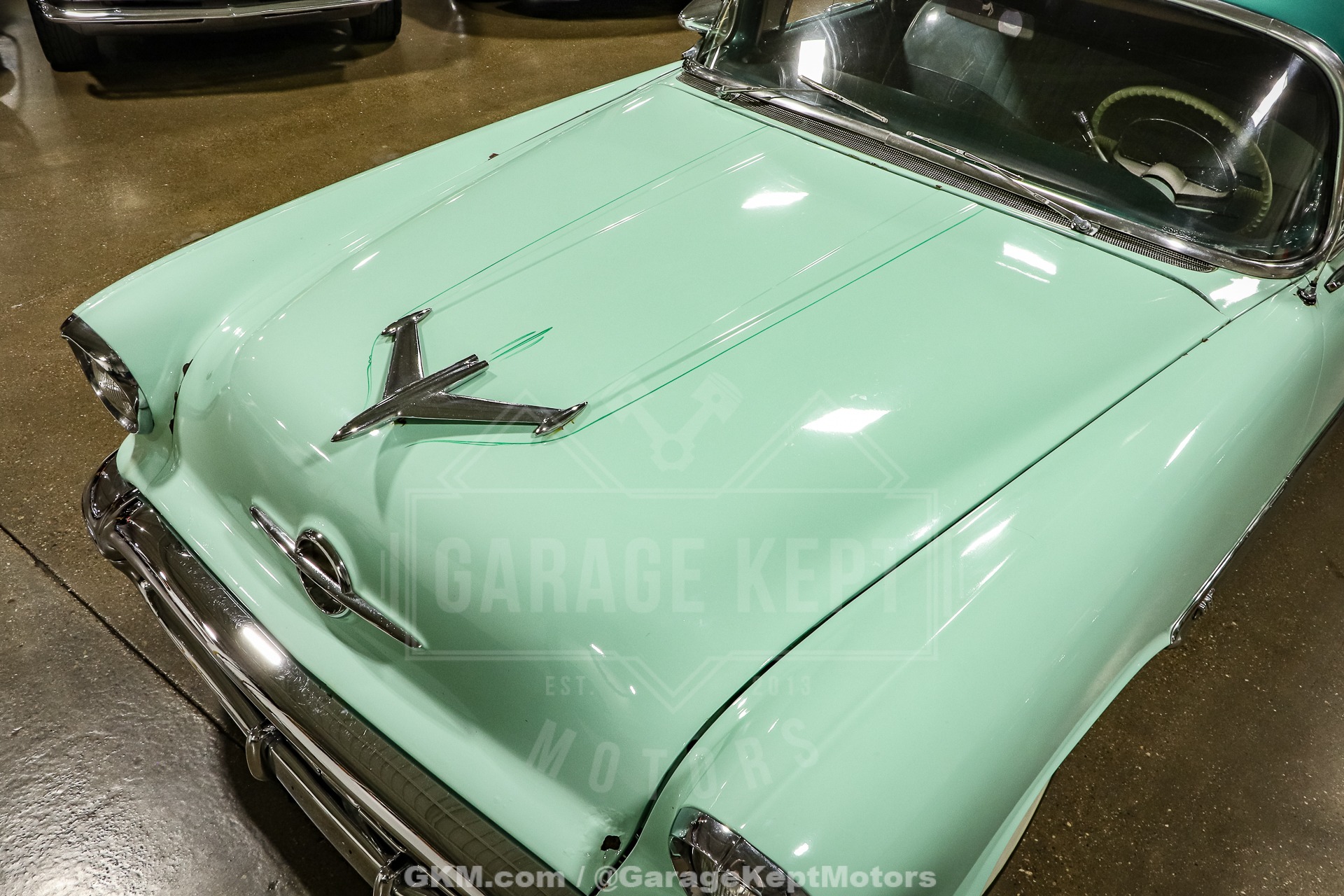 Oldsmobile-Other-1956-Green-Green-36