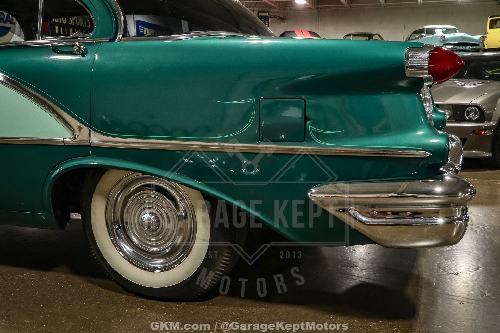 Oldsmobile-Other-1956-Green-Green-43