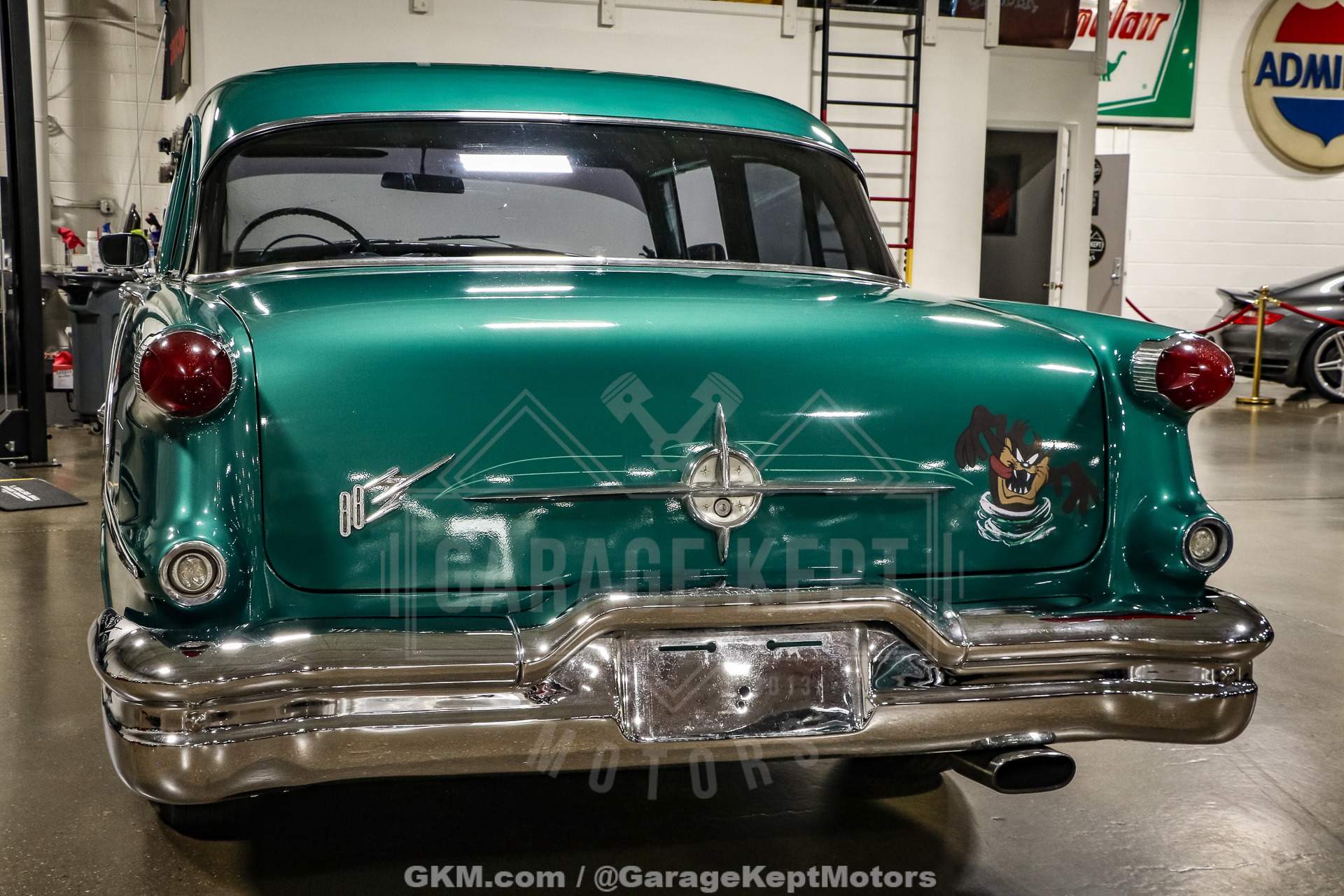 Oldsmobile-Other-1956-Green-Green-47