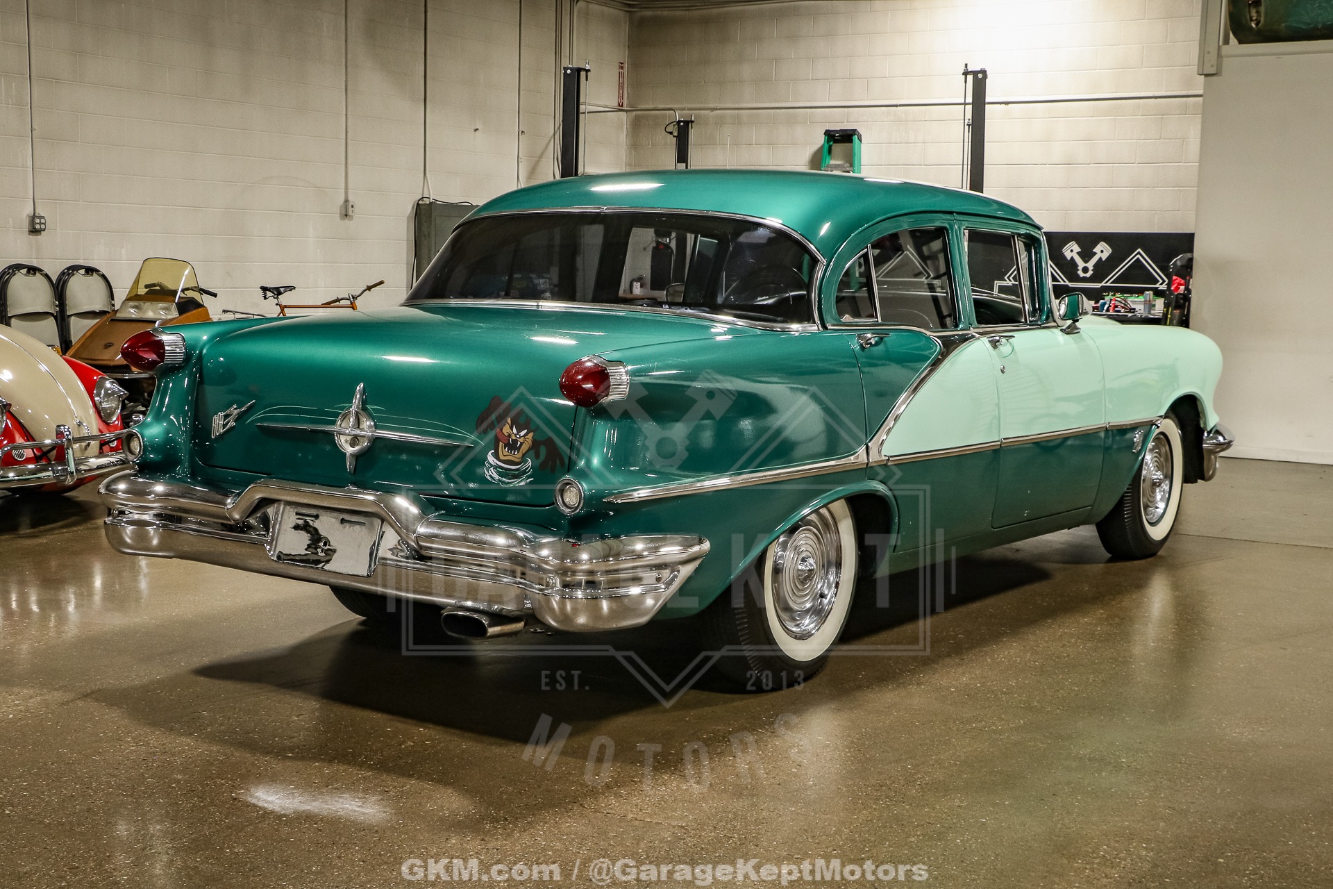 Oldsmobile-Other-1956-Green-Green-48