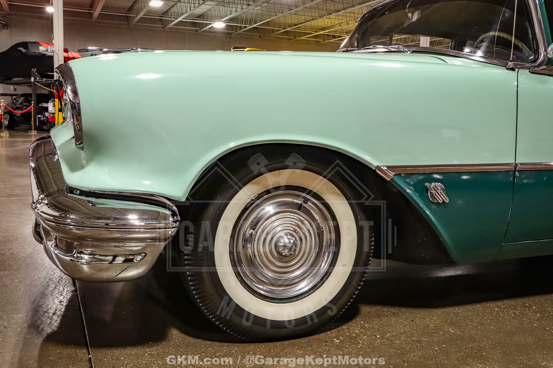 Oldsmobile-Other-1956-Green-Green-5