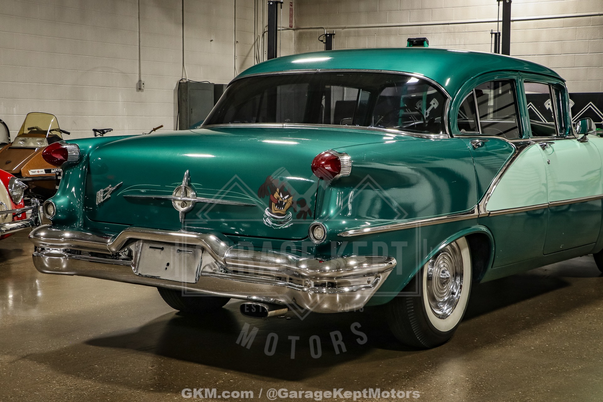 Oldsmobile-Other-1956-Green-Green-9