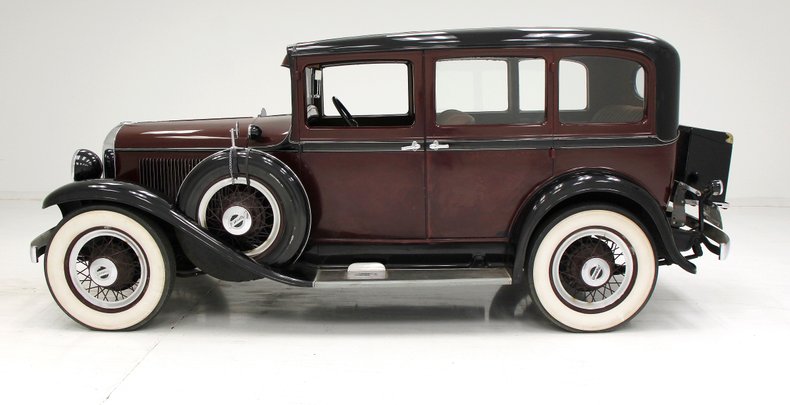 Plymouth-Model-pa-1931-Maroon-Tan