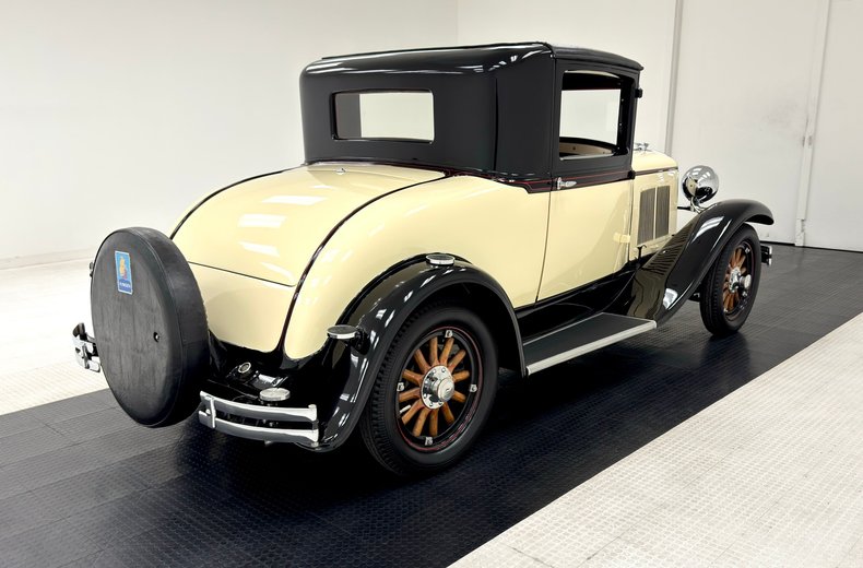 Plymouth-Model-u-1929-Pale-Yellow-Maroon-4