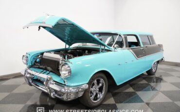 Pontiac-Safari-1955-Teal-Black-19